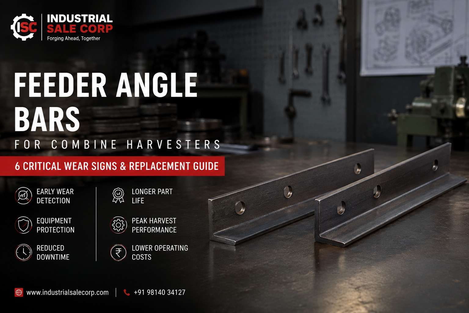 Feeder Angle Bars for Combine Harvesters: 6 Critical Wear Signs & Replacement Guide
